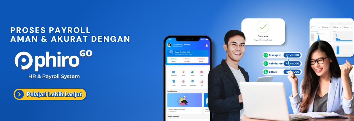 proses payroll aman & akurat dengan dengan phiro go